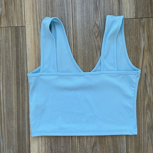 Women’s SHEIN Blue Crop Top - Picture 5 of 6